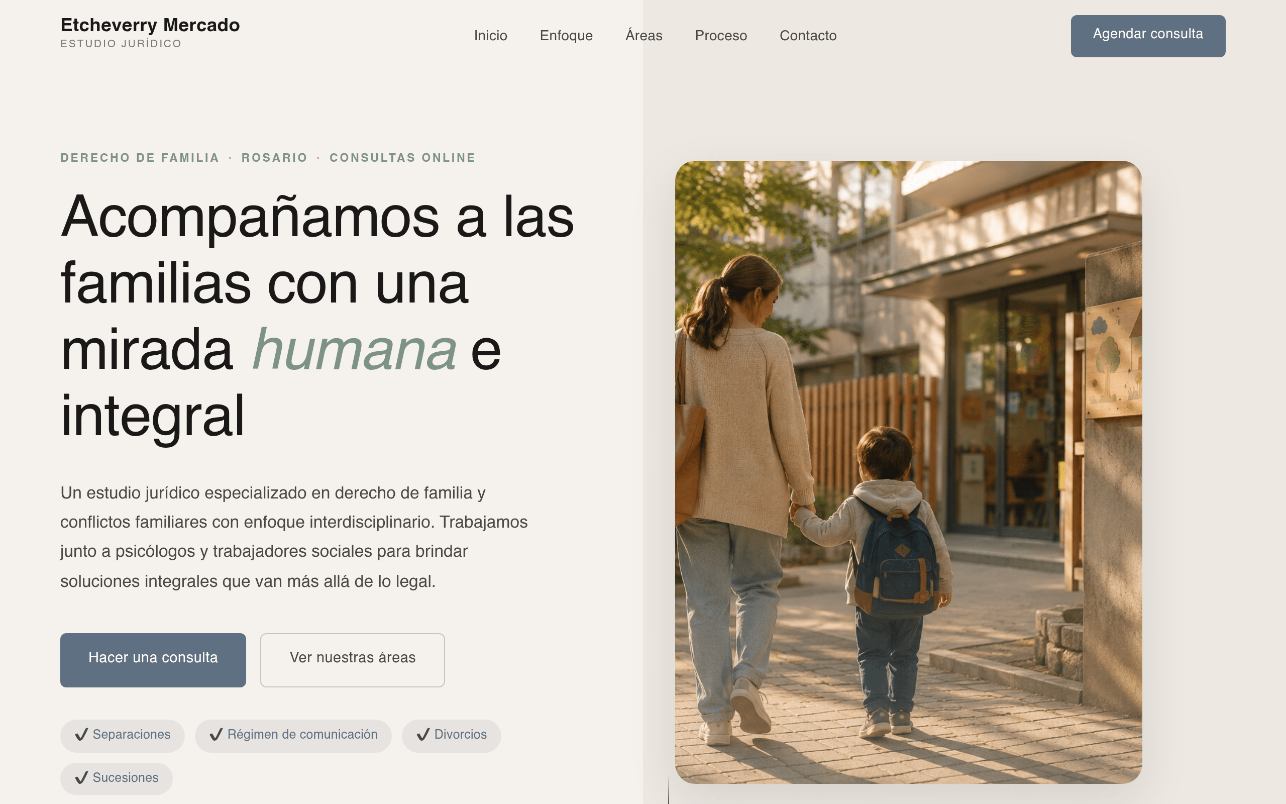 Sitio web de Etcheverry Mercado